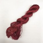 画像2: ブルサ製不撚絹糸　赤１ (2)