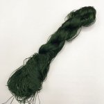 画像2: ブルサ製不撚絹糸　緑系10 (2)