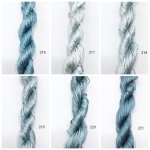 画像1: ブルサ絹糸(撚り済みタイプ) ブルー系(4) (1)