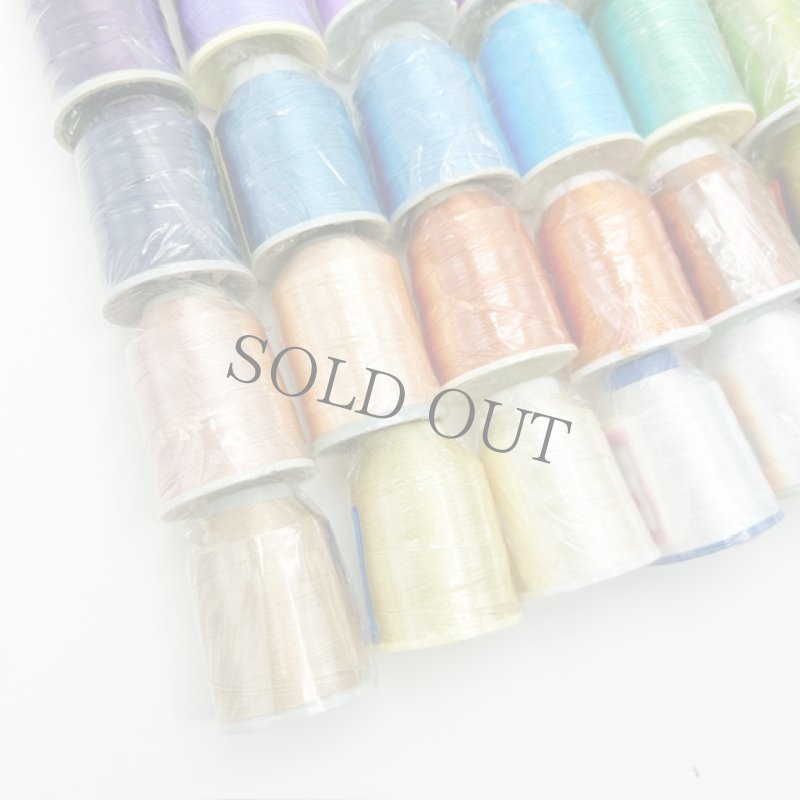 画像4: メーカーミックス:ポリエステル中糸35本セット：E (4)