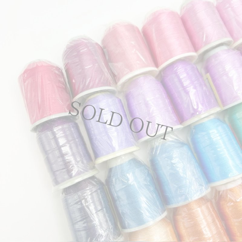 画像3: メーカーミックス:ポリエステル中糸35本セット：E (3)