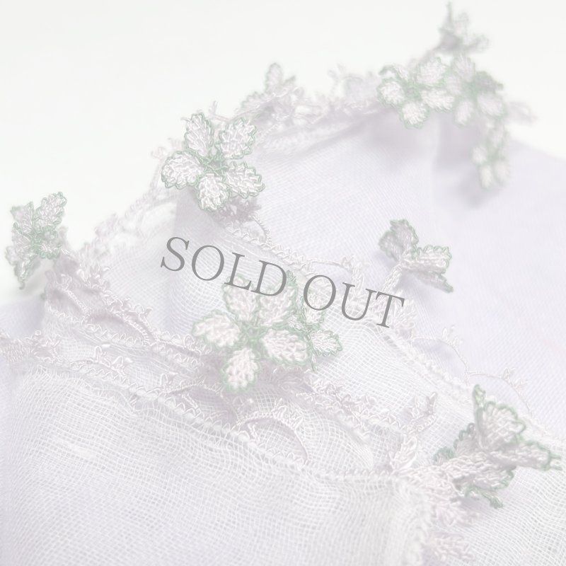 画像1: ヴィンテージオヤスカーフ：オデミシュのイーネオヤ　薄紫 (1)