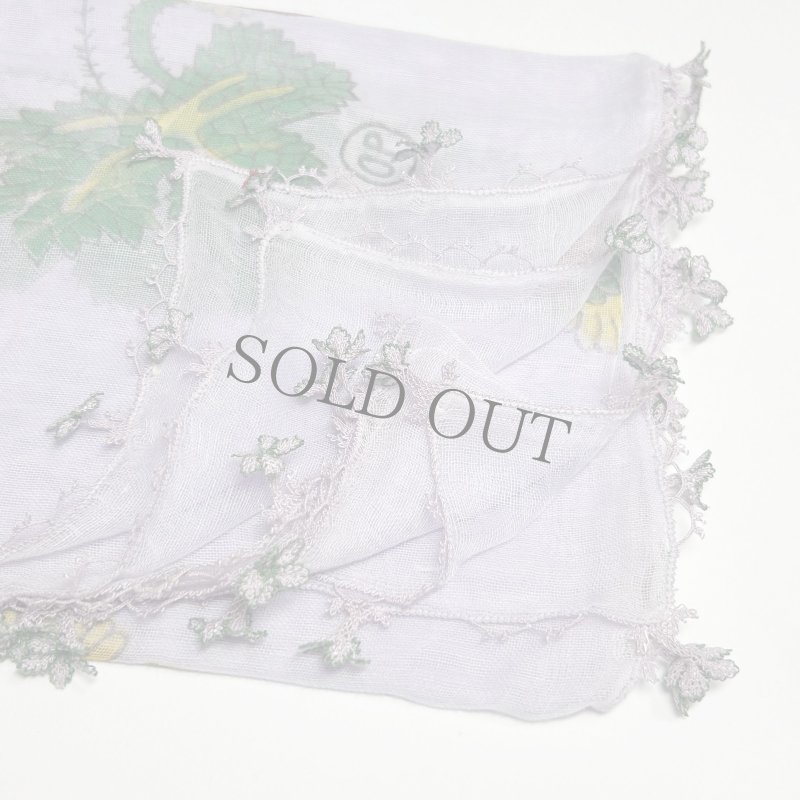 画像3: ヴィンテージオヤスカーフ：オデミシュのイーネオヤ　薄紫 (3)