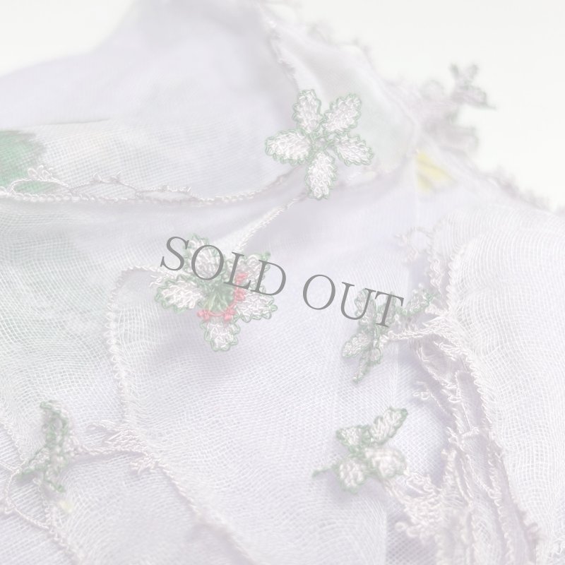 画像2: ヴィンテージオヤスカーフ：オデミシュのイーネオヤ　薄紫 (2)