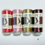 画像1: CIZMELIポリエステル細糸4本セットNo.4 (1)