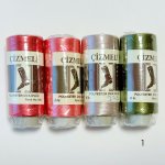 画像1: CIZMELIポリエステル細糸4本セットNo.1 (1)