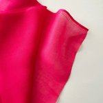 画像1: 作成用スカーフ　現行品：ポリエステル無地　薔薇色 (1)