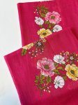 画像1: ×オレンジ作成用スカーフ　モダンレトロヤズマ　ローズ (1)