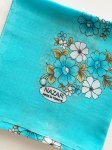 画像2: 作成用スカーフ　モダンレトロヤズマ　水色 (2)