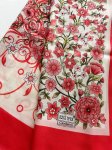 画像1: 作成用スカーフ　現行品：ポリエステル　華やかブーケ (1)