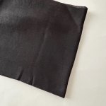 画像2: 作成用スカーフ　現行品：ポリエステル無地　黒 (2)