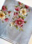 画像2: ×オレンジ作成用スカーフ　モダンレトロヤズマ　グレー (2)