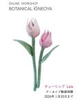 画像1: 2026年1月20日までアーカイブ動画視聴：オンラインワークショップ BOTANICAL IĞNEOYA vol.5 「チューリップ🌷Lale」 (1)
