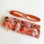 画像5: インド刺繍リボンのレクタングルバネポーチ(細幅タイプ) (5)